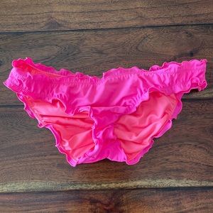 Victoria’s Secret swim. WOMENS size SMALL ruffled bikini bottoms.